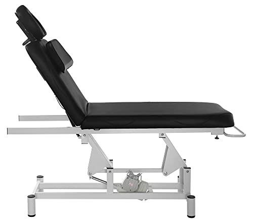 Turin Spa Facial Treatment Table Black Color Ada Compliant By Skinact #TOP1