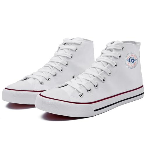 Image of Long High Top Canvas Men Sneakers