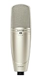Shure KSM44A Multi-Pattern Condenser Microphone - Large Diaphragm Side-Address Mic with Subsonic Filter, Prethos Advanced Preamplifier Technology and 3 Polar Patterns for Great Recording Flexibility