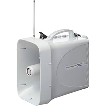 ❣️❣️★スーパーメガホン用ワイヤレスマイク マイク-3400 Amazon.co.jp: ユニペックス UNIPEX 選挙演説用大型ワイヤレス
