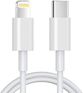 3M USB C to Lightning Cable [Apple MFi Certified] iPhone Fast Charger Cable USB-C Power Delivery Charging Cord for iPhone 13/12/12 PRO Max/12 Mini/11/11PRO/XS/Max/XR/X/8/8Plus/iPad