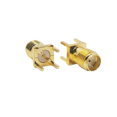 Connecteur femelle 4 broches SMAKE-4 en laiton de précision pour circuit imprimé