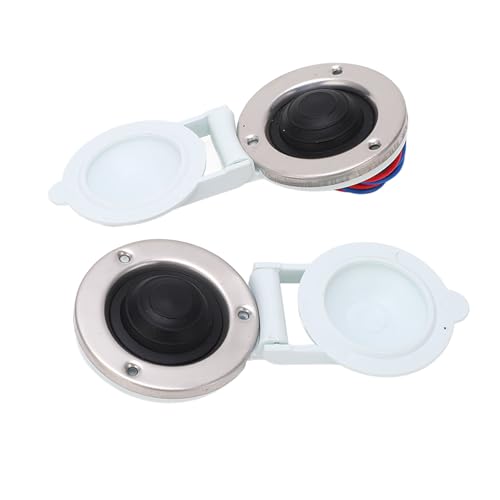 Ankerwinden-Fußschalter für Boote, 2 Stück, Rostfrei, Ankerwinden-Fußschalter für Ankerwinde, Auf- und Ab-Fußschalter für Boote