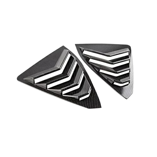 Garniture persiennes de vitre arrière carbone aérodynamique pour Lexus ES 2019-2023