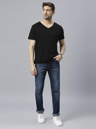 Image of Thomas Scott Men's Regular Fit Mid Rise Mid-Rise Stretchable Jeans