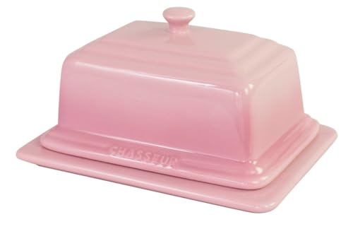Chasseur La Cuisson Butter Dish, Cherry Blossom Pink 9.5 cm*12.0 cm*16.5 cm