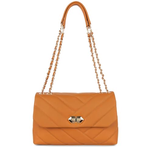 Bolso acolchado Lancaster Soft Matelassé de diseño unisex para adultos