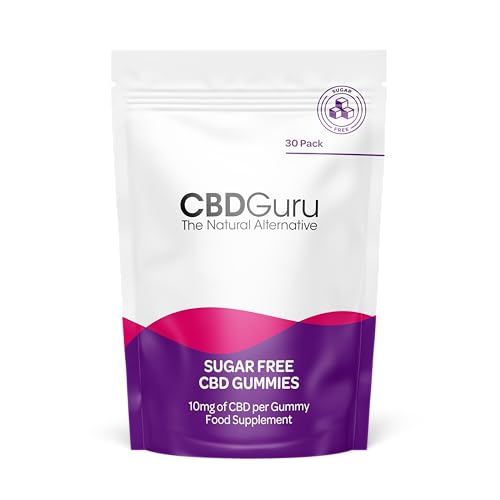 CBD Guru Sugar Free CBD Gummies 10mg 30 Pack - Mixed Fruit F