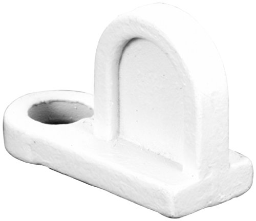 Prime-Line 182959 Flush Diecast Clip, White (12 Pack)