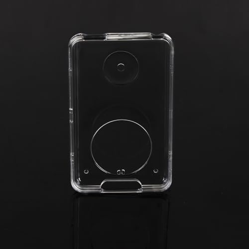 Clear Hard Snap-on Case Cover for Apple iPod Classic 6th 7th 80GB, 120GB Thin 160GB Released on 2009 + Screen Protector(10.5mm Thickness Thin Version)