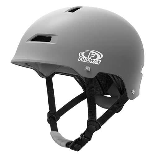 Findway 自転車 ヘルメット 子供 大人用 ヘルメット 自転車 スポーツヘルメット CPSC規格 ASTM規格 CE安全規格 軽量 通気性 2セット衝撃吸収ライナー 洗濯可能 保護用ヘルメット サイクリング 通学 スケートボード 運動 スケートボード