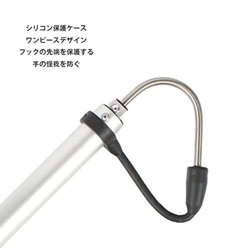 Lanito 釣り用ギャフ ギャフ フィッシュギャフ 軽量 ステン