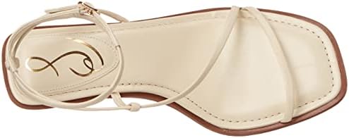 Sam Edelman Women's Dominique Heeled Sandal, Modern Ivory, 5 | Image 4