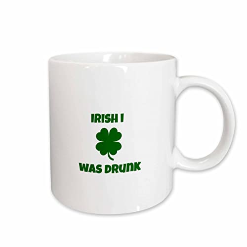 3dRose Irish I was Drunk 11oz Mug