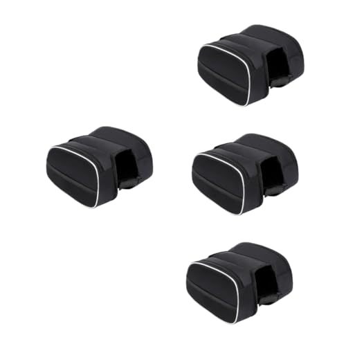 Sacoche de cadre de vélo VTT de route avec rangement portable multifonctionnelle 4pcs