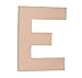 Darice Paper Mache Letter - E - 12 x 1.5 inches