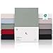 Produktbild Blumtal® Premium Spannbettlaken 100x200cm Jersey - Oeko-TEX zertifiziertes Bettlaken 100x200 Spannbettlaken - Bettlaken Baumwolle für Matratzen bis 25cm - Spannbettlaken - Summer Green - Grün
