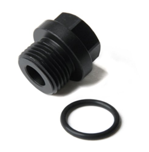 Holley 26-144-1 Billet Fuel Inlet Plug - Blac #TOP27