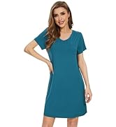 Women's Bamboo Viscose Pajama Set - Short Sleeve Top With Capri Pants - View #8