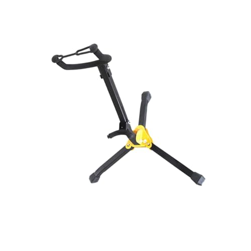 Hemoton Foldable Saxophone Stand Saxophone Hanger Metal Material Portable Trumpet Instrument Bracket