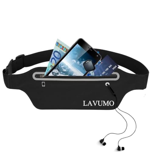LAVUMO Sport Hüfttasche Lauftasche Handy Jogging Laufgürtel Damen Herren...