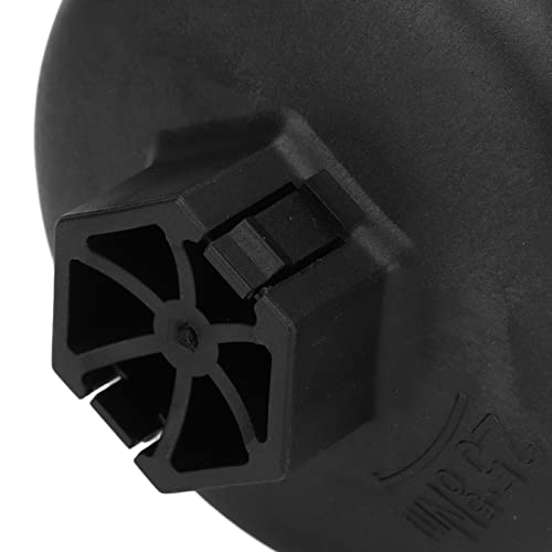 Carcaça do filtro de óleo, 11427557011 ABS durável resistente ao calor preto para acessório de carro