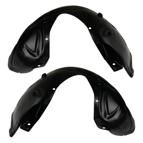 Image of TRQ Front Inner Fender Liner Set Compatible with 2011-2014 Chrysler 300 CH1248155 CH1249155