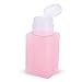 Botella de la bomba - Dispensador de bombeo, botella de la bomba portátil de plástico recargable dispensador for la manicura del polaco del arte del maquillaje removedor de 250 ml (2 colores)