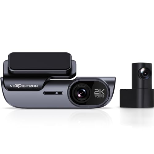 NEXDIGITRON Prime Dual Channel Dash Camera With GPS Logger, 2 Front