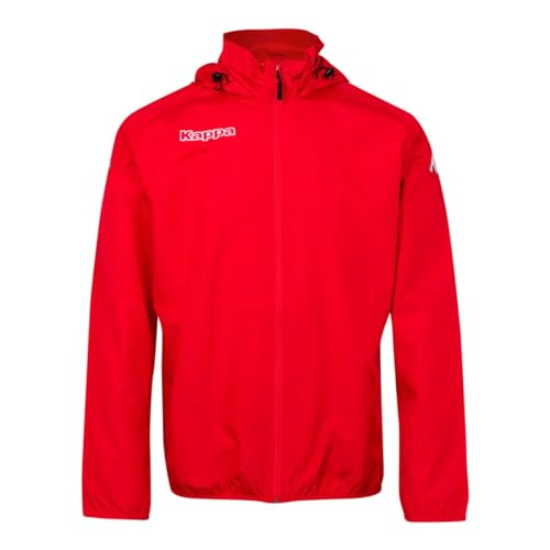 Kappa Martio Chaqueta Entrenamiento, Unisex Adulto, Rojo, L