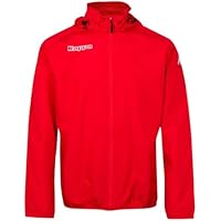 Kappa Martio Chaqueta Entrenamiento, Unisex Adulto, Rojo, L