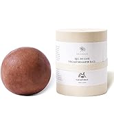erigeron All-In-One Cacao Shampoo Bar for All Hair Types & All Skin Types - Cruelty-Free, Vegan, ...