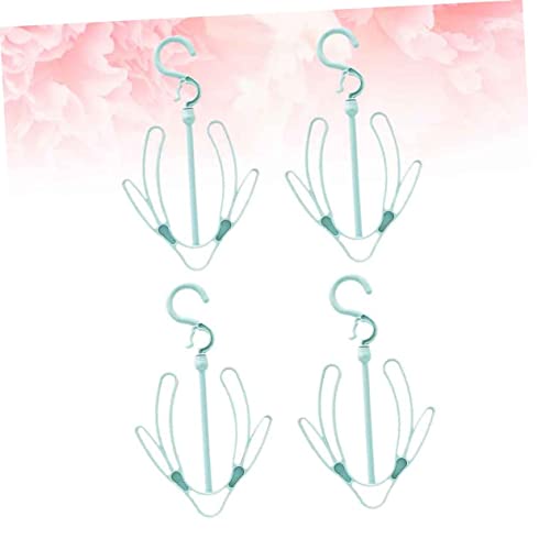 Rack Movible para Secar Zapatos 4pcs Azul Ligero miniatura 6