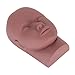Practice Training Mannequin Head Versatile Washable Reusable Portable Mannequin Head Model for Makeup Massage Eyelash Extension Practice Facial Beauty Acupuncture