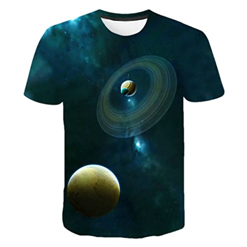 T-shirt ciel étoilé 3D pour vos soirées d'été et look urbain spatial