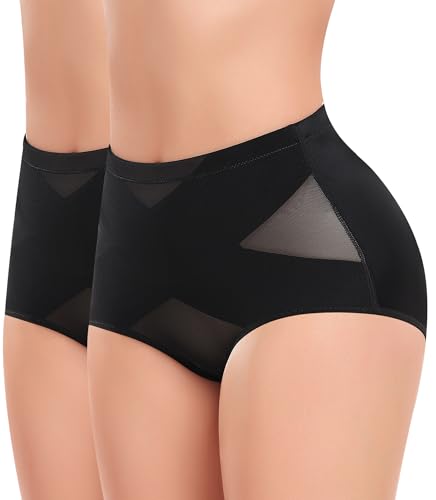 Image of Werena High Waisted Tummy Control Shapewear Panties for Women Body Shaper Underwear