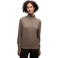 Street One Basic Rollkragen Pullover Silk Brown 46