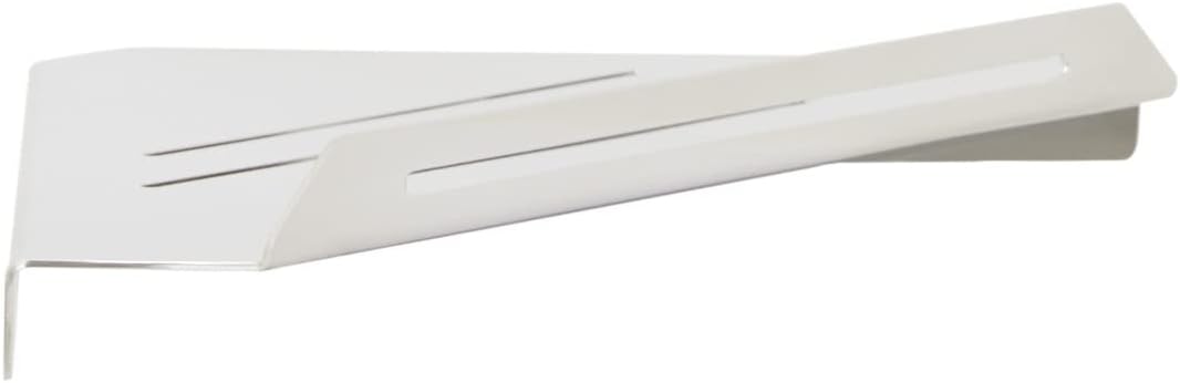 14 inch Floating Corner Shower Shelf, Polished Stainless Steel