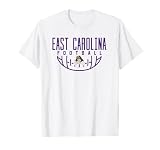 East Carolina University ECU Pirates Football Arch T-Shirt