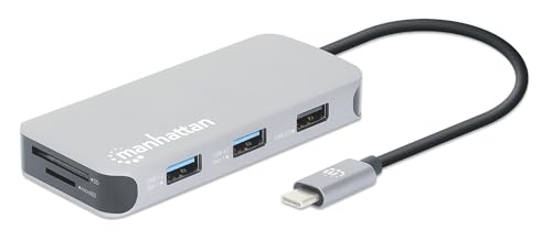 Hub USB-C 8 en 1 Manhattan résout le manque de ports PC