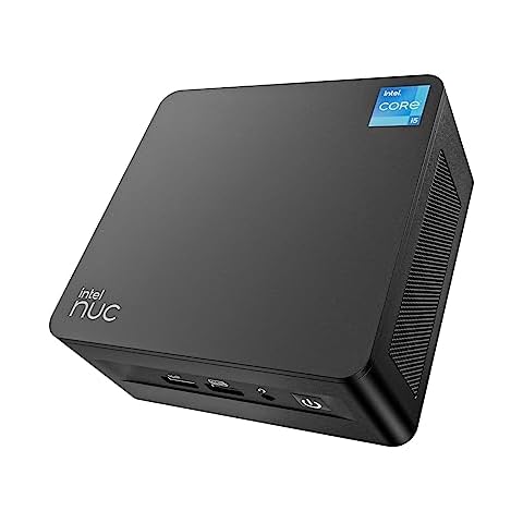 Intel NUC 13 Pro,Newest 13th Gen NUC13ANHi5 Mini PC(Core i5-1340P Processor, Intel Iris Xe Graphics, 16GB RAM & 1TB NVMe SSD) 12 Cores,Up to 4.6 GHz Turbo,Low Power,8K,WiFi 6E,BT 5.3-Windows 11Pro Cover