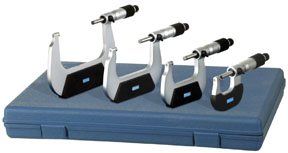 Fowler FOW-72-229-214 Micrometer Set 0-4 in. Range