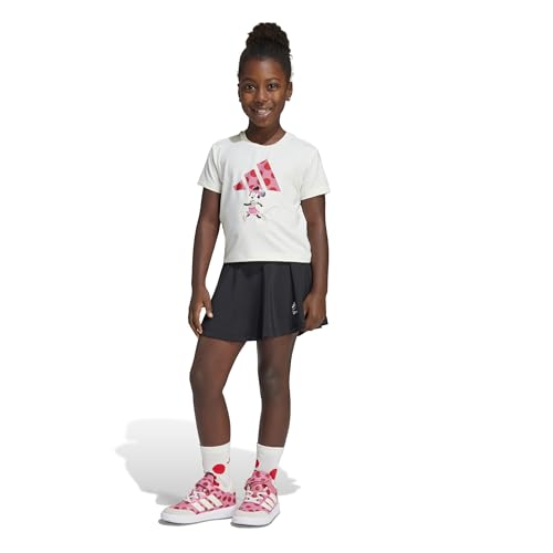 adidas girls Disney Minnie Mouse T-shirt Set