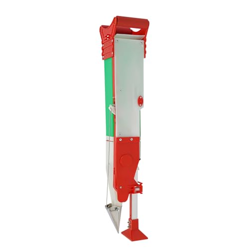 Manual sembradora ajustable portátil 2.43 lbs capacidad miniatura 4