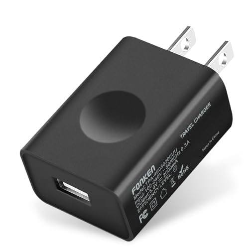 USB Wall Charger, FONKEN 5V 2A Power Adapter...