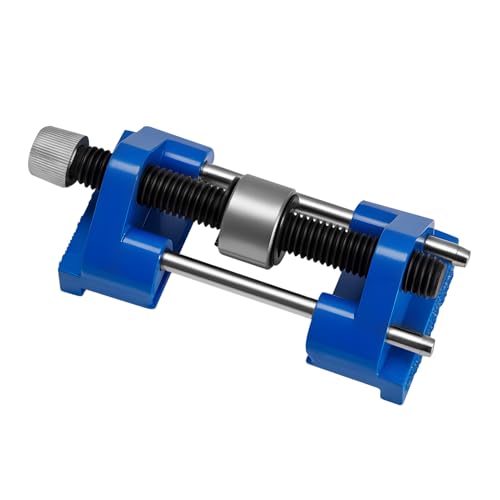 Trintion Diamond Sharpening Stone Set with Honing Guide 400/1000 Grit Double-Sided Whetstone Non-Slip Base & Angle Fixer for Kitchen Knives Chisels Planes and Scissors (Blue Honing Guide Off-Center)