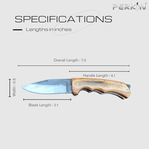 Perkin Knives Pocket Knife Folding Knife TN400