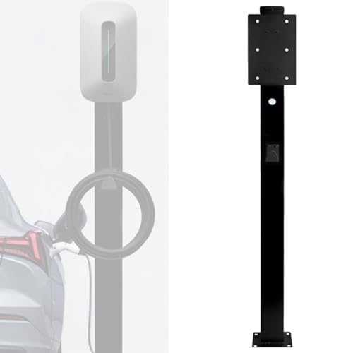 Support Mural pour Chargeur de véhicule électrique, borne de Recharge extérieure, borne de Recharge pour véhicule électrique, borne de Recharge autoportante en Acier Inoxydable, 1,5 m