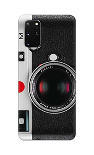 Image of Printed Hard Back Cover Case for Samsung Galaxy S20 Plus | S20+ 4G | Samsung S20+ 5G Back Cover (Vintage Camera) -1302