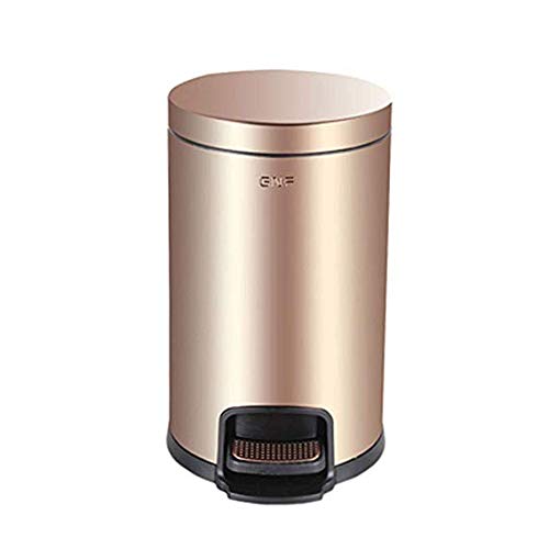 Poubelle de cuisine 8L design inox pour harmoniser votre bureau